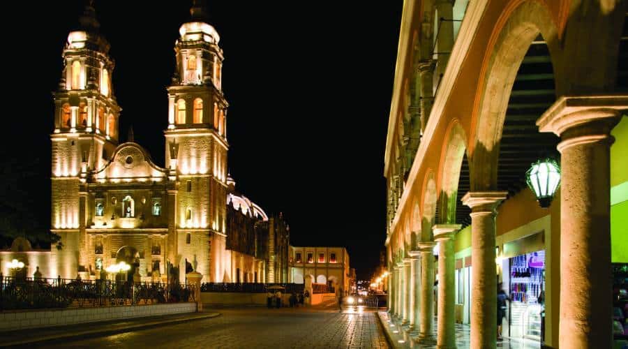 Campeche, Chiapas