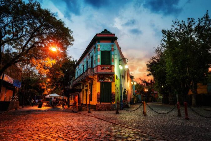 La Boca notturna