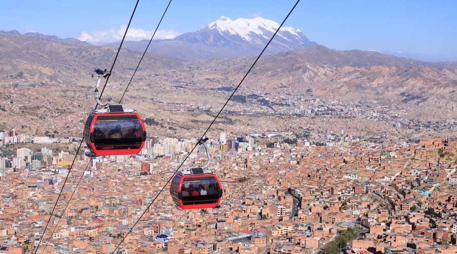 la paz funivia