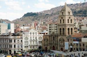 La Paz cosa vedere. 9 attrazioni assolutamente da non perdere- Plaza san Francisco