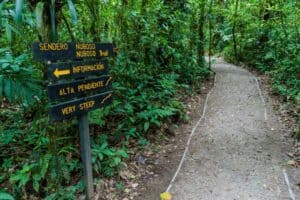 Riserva di Monteverde, Costa Rica: informazioni di viaggio- segnali 