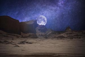 San Pedro de Atacama: cosa vedere, le escursioni - cielo stellato con luna